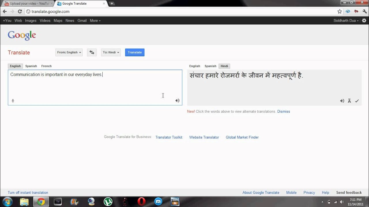 english to hindi translation online